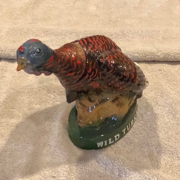Vintage Austin Nichols wild turkey ceramic decanter empty number seven - Picture 8 of 10
